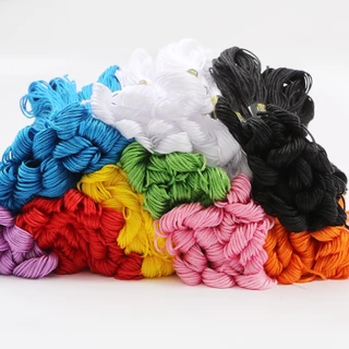 5ชิ้น/ถุงmulticolor Cross Stitchด้ายไหมขัดฟันCross Stitchผ้าฝ้ายเย็บSkeinsเย็บปักถักร้อยด้ายไหมขัดฟันชุดDIYผ้าฝ้ายเย็บอุปกรณ์เสริม