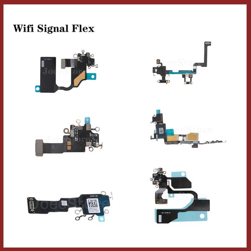 1pcs Wifi เสาอากาศ Flex สําหรับ iPhone 14 13 12 11 Pro Max Plus Mini Wi-Fi สัญญาณ Flex Cable Receiver Ribbon อะไหล่