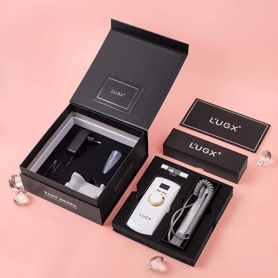 พร้อมส่ง  มีหัวเจียรในกล่อง LG601เครื่องเจียรไร้สาย รุ่นLUGX แบตเตอรี่ในตัว 30000RPM เครื่องเจียเล็บ พรีเมี่ยม