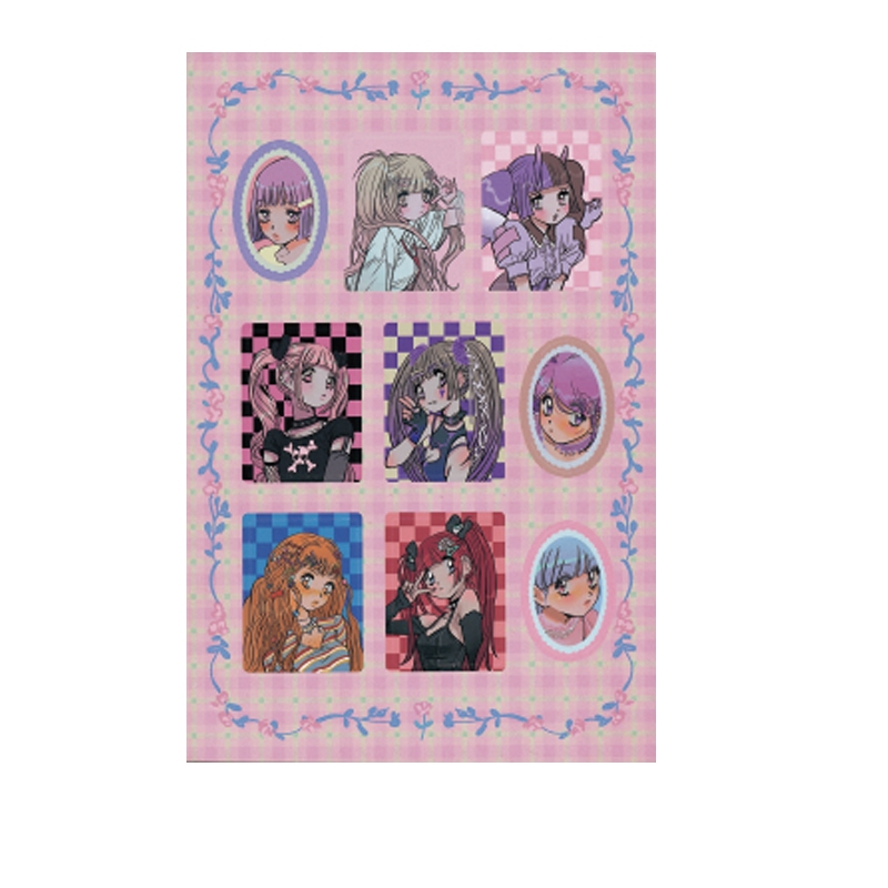 สติ๊กเกอร์ Domi สติ๊กเกอร์ตัวละครสาว Sweet Yagu Card Handbook ins สไตล์วัสดุสติ๊กเกอร์ - รูปที่ 6