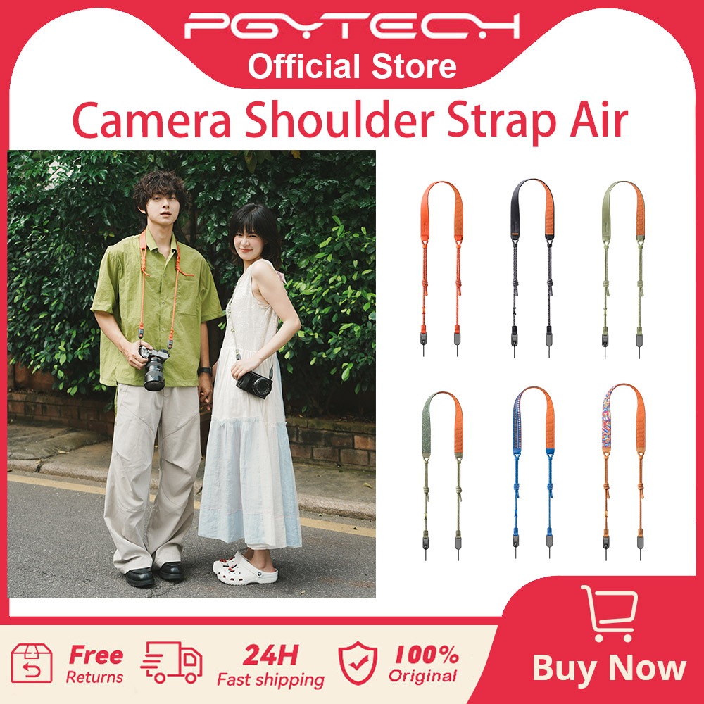 【ร้านค้าอย่างเป็นทางการ】PGYTECH สายสะพายกล้อง Air Quick-release One-handed อเนกประสงค์ความต้านทานแสงสําหรับการเดินทางเดิน