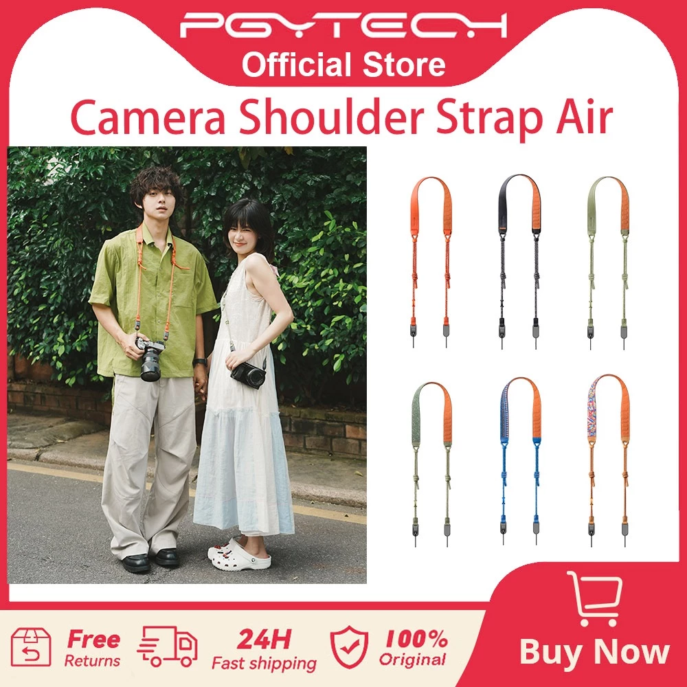 【ร้านค้าอย่างเป็นทางการ】PGYTECH สายสะพายกล้อง Air Quick-release One-handed อเนกประสงค์ความต้านทานแสงสําหรับการเดินทางเดิน