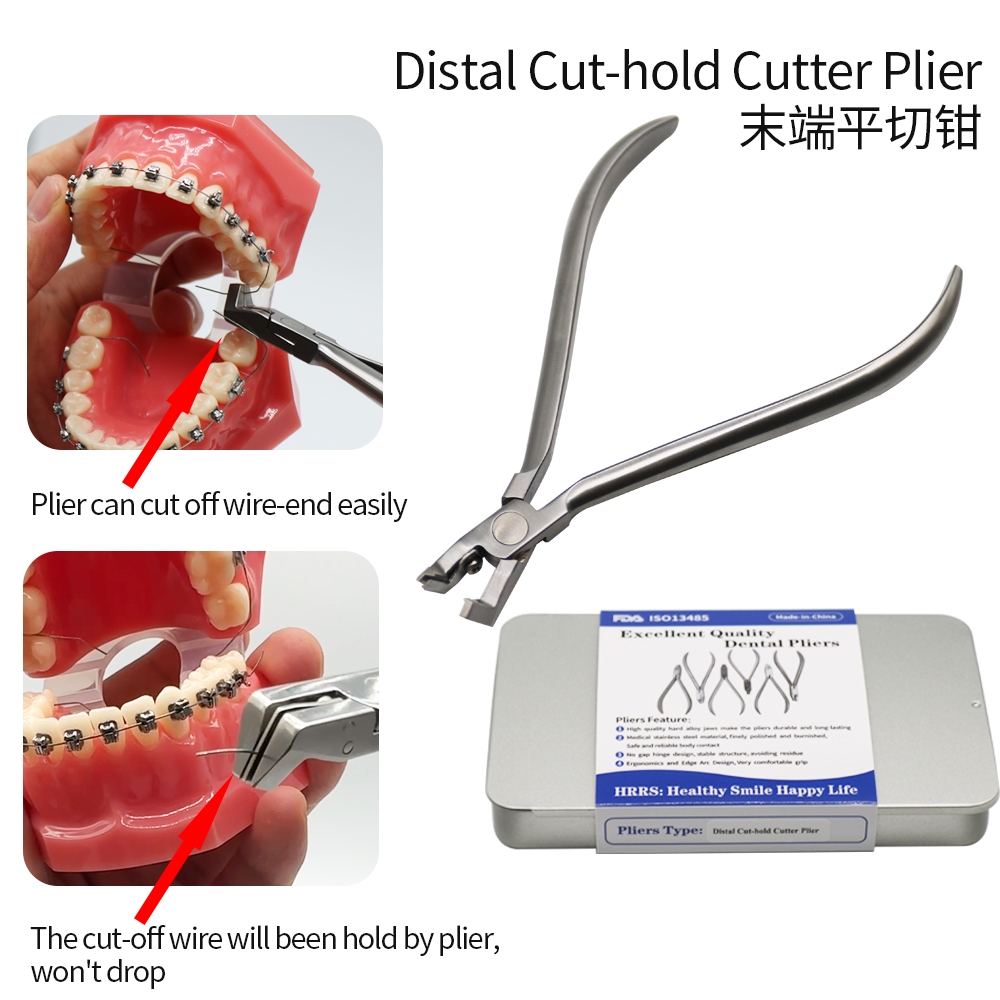 คุณภาพสูง 1 ชิ้น/กล่อง Distal Cut-hold Cutter Plier Dental Plier