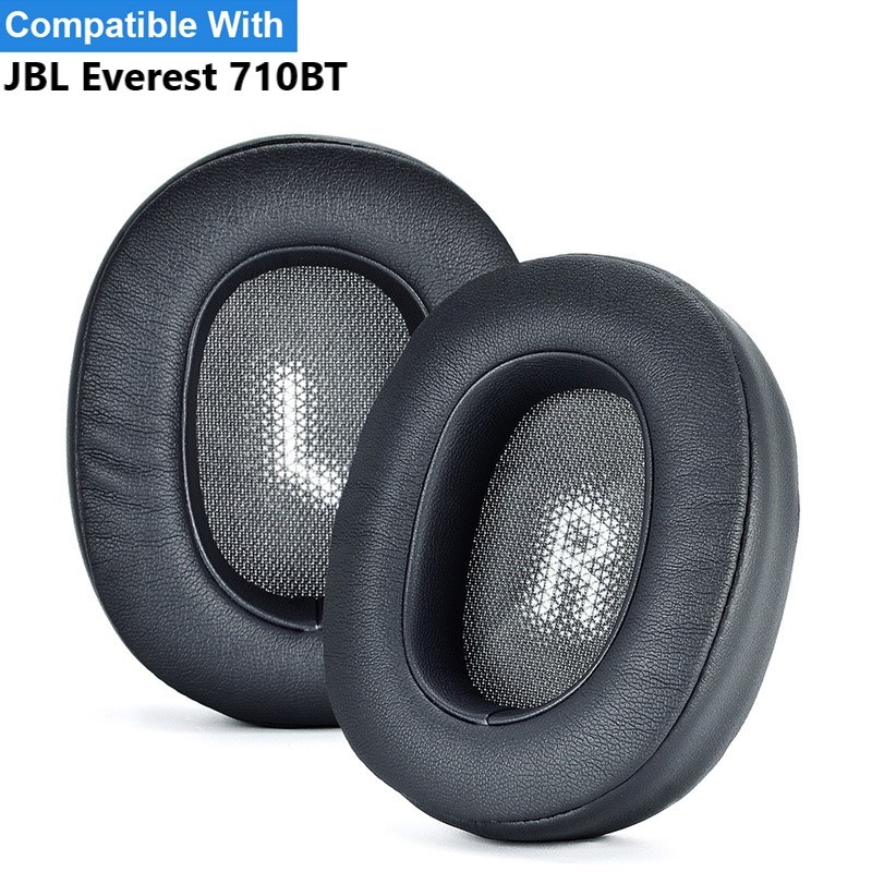 แผ่นรองหูฟังเบาะรองนั่งแผ่นรองหูฟังสําหรับ JBL Everest 710 BT 710BT ชุดหูฟัง