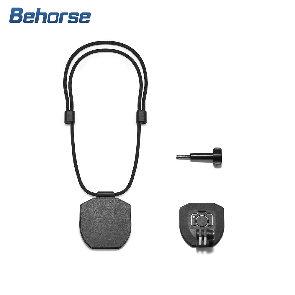 ขาตั้งแม่เหล็กพร้อมเชือกเส้นเล็กสําหรับ DJI Action 4/Insta360 Go 3S สายคล้องคอวงเล็บกล้อง Accessorie