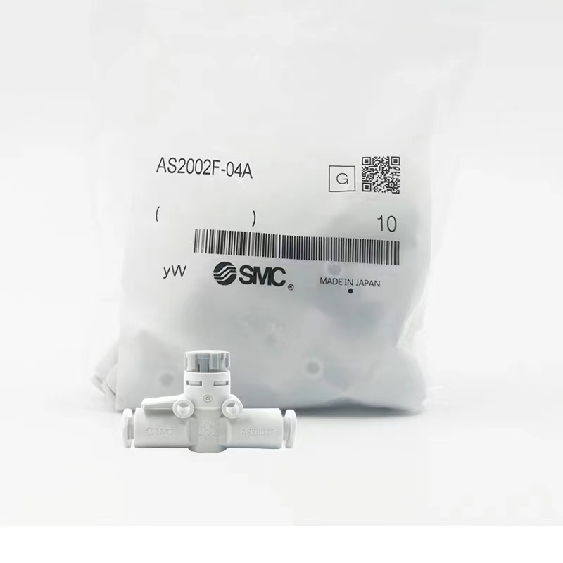 Smc ความเร็ววาล์วปีกผีเสื้อ AS1002F-04A AS2002F-06A AS3002F/4002F-08/10/12A