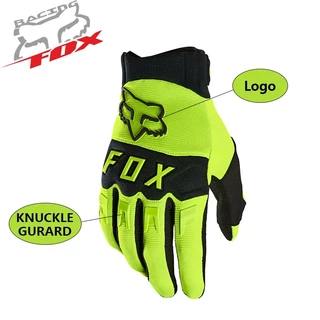2021 Fox ถุงมือจักรยานวิบาก Fox Racing ถุงมือ ATV MTB XC ถุงมือรถจักรยานยนต์ 3D