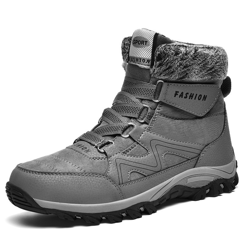 Super warm men boots Women ฤดูหนาวรองเท้าสําหรับผู้ชาย รองเท้าบู๊ทลุยหิมะกันน้ํา