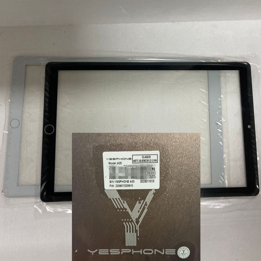 สําหรับ YESPHONE A20 หน้าจอสัมผัส Digitizer แท็บเล็ตใหม่เปลี่ยนซ่อม