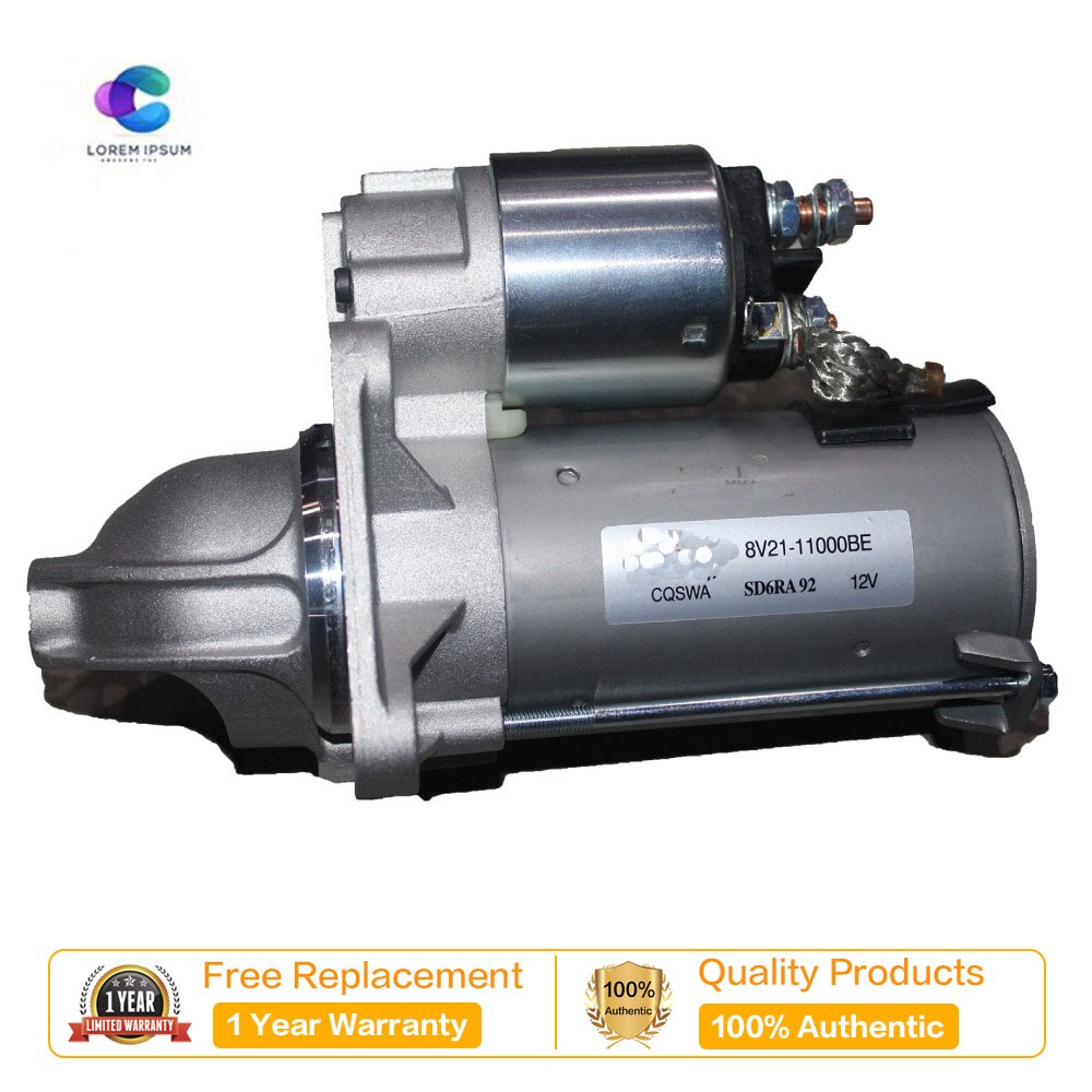 ใช้ได้กับ Ford Ecosport Starter มอเตอร์สตาร์ท 8V21-11000-BE