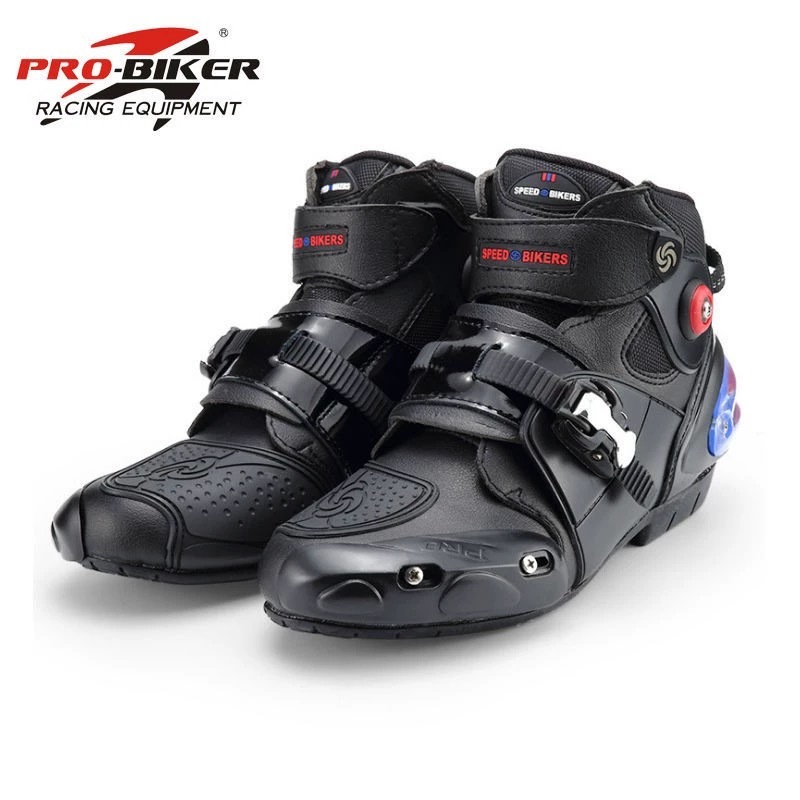 PRO-BIKER รองเท้าวิบากรถจักรยานยนต์ Professional Racing รองเท้าสําหรับชาย Off-road รองเท้า Anti-fall
