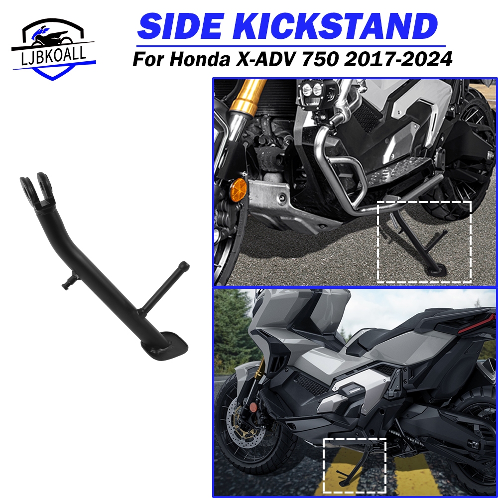 Ljjkoall สําหรับ HONDA XADV 750 แผ่นเท้าเหยียบเท้า FootBoard ฝาครอบ Pad XADV750 X-ADV 750 2017-2025 อุปกรณ์เสริมรถจักรยานยนต์