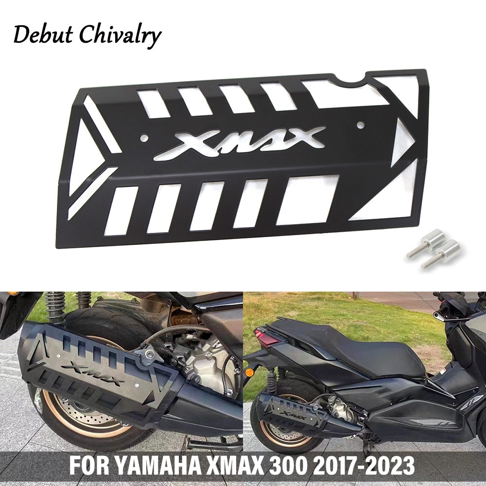 ฝาครอบท่อไอเสีย ฉนวนกันความร้อน สําหรับรถจักรยานยนต์ YAMAHA XMAX 300 2017-2023