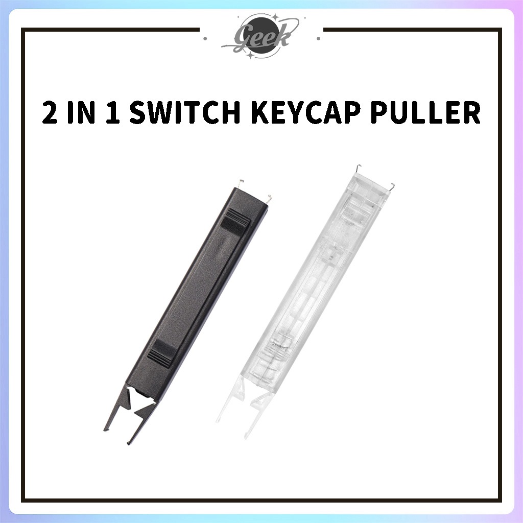 2 in 1 Switch Puller Keycap Puller สําหรับคีย์บอร์ดแบบกลไกคีย์บอร์ดเกมสวิตช์ DIY เครื่องมือ