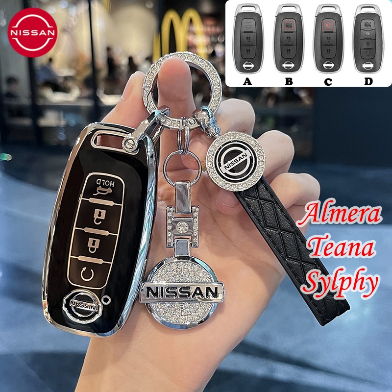 พวงกุญแจรถ Nissan สําหรับพวงกุญแจ Nissan Teana Nissan sylphy,Juke เคสกุญแจ