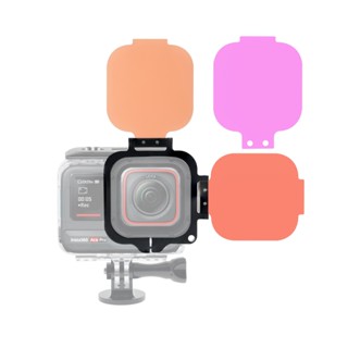 ตัวกรองพลิกดําน้ํา 3 แพ็คสําหรับ Insta360 Ace Pro เคสกันน้ํา…