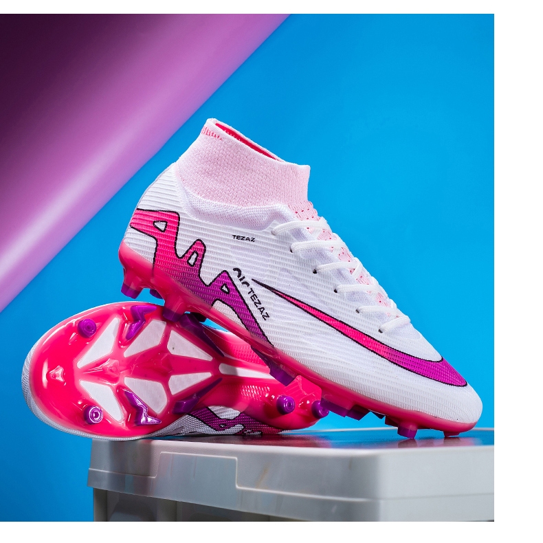 2024 FG Football Boots Assassin ใหม่ฟุตบอลโลก รองเท้าฟุตบอลเดียวกันผู้ใหญ่เด็กสตั๊ดรองเท้ากีฬาการฝึกอบรมกลางแจ้งขนาด 35 ~ 45
