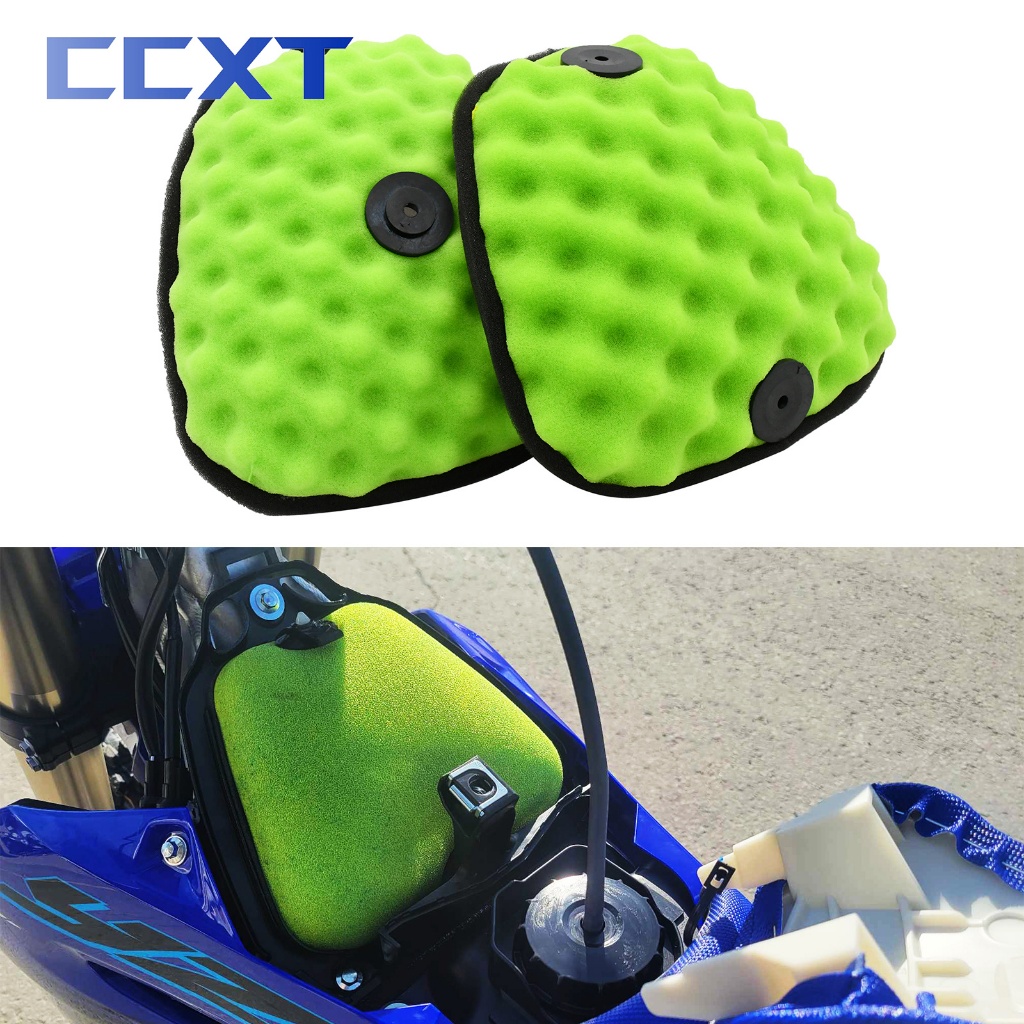 รถจักรยานยนต์กรองอากาศทําความสะอาดฟองน้ําไอดีสําหรับ Yamaha YZ250F YZ450F YZ250FX 2014-2024 WR250F 2