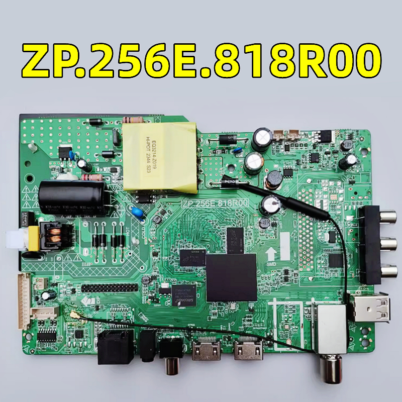 Original LCD TV เมนบอร์ด ZP.256E.818R00 มาตรฐานดิจิตอล DVB-T2 32H46 50-85V700mA45W FU-43H8A2-MT good