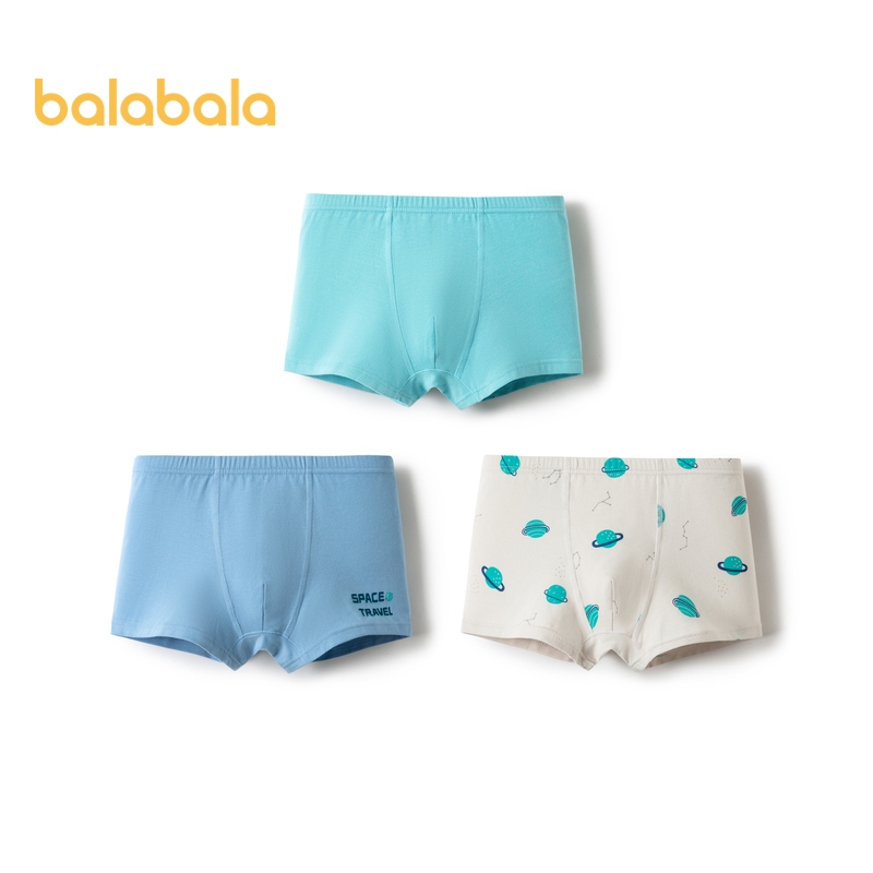 Balabala กางเกงชั้นในบ็อกเซอร์สำหรับเด็กผู้ชาย