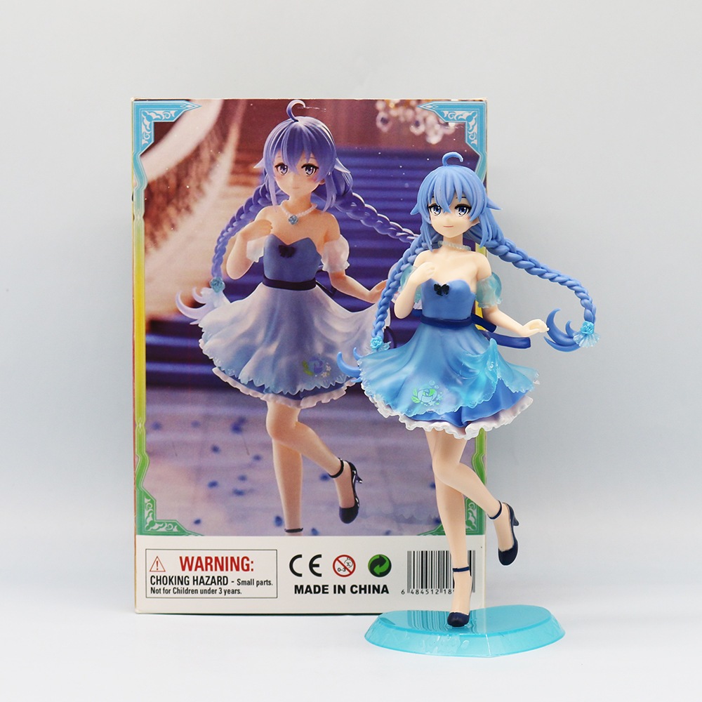 20 ซม. Magician Roxy Migurdia Action Figure Mushoku Tensei:Jobless Reincarnation Roxy เด็กสาวอะนิเมะรูป PVC ผู้ใหญ่คอลเลกชันตุ๊กตาของเล่น