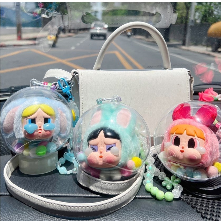 ลูกบอลใส่ Crybaby x PPG ลูกบอลใส่ตุ๊กตา 10cm Babythree Kimmon กันฝุ่น กันน้ำ