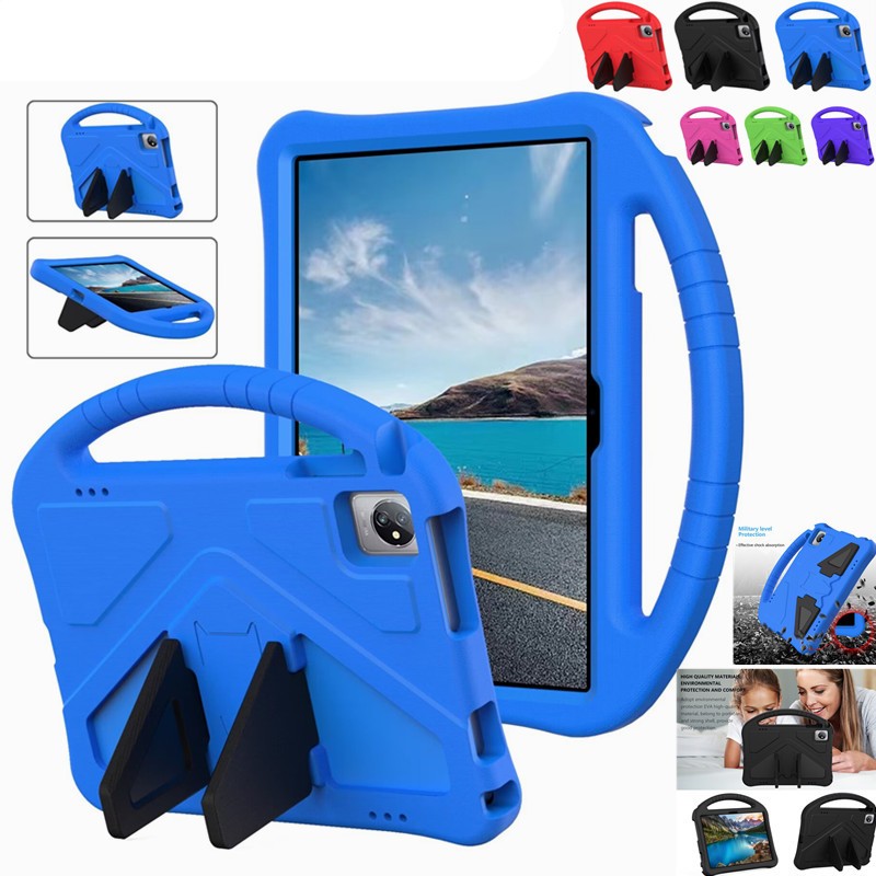 สําหรับ UODEGA V62 แท็บเล็ต 11.6 12.0 นิ้ว EVA แบบพกพากันกระแทกเด็กปลอดภัย Handle Stand ฝาครอบแท็บเล