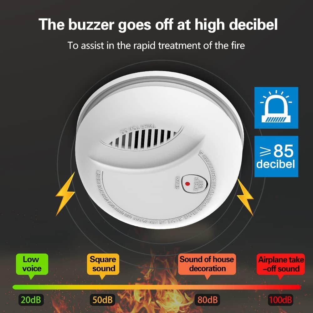Daytech smoke detector เซนเซอร์ควัน เครื่องตรวจจับควันไร้สาย เครื่องตรวจจับอัคคีภัยบ้าน รุ่น SM21