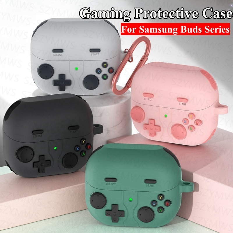 Samsung Galaxy Buds 3/3 Pro/2/2 Pro/FE/Live/Pro กรณีซิลิโคนเหลวนุ่มหูฟังสําหรับผู้ชายผู้หญิงกันกระแท