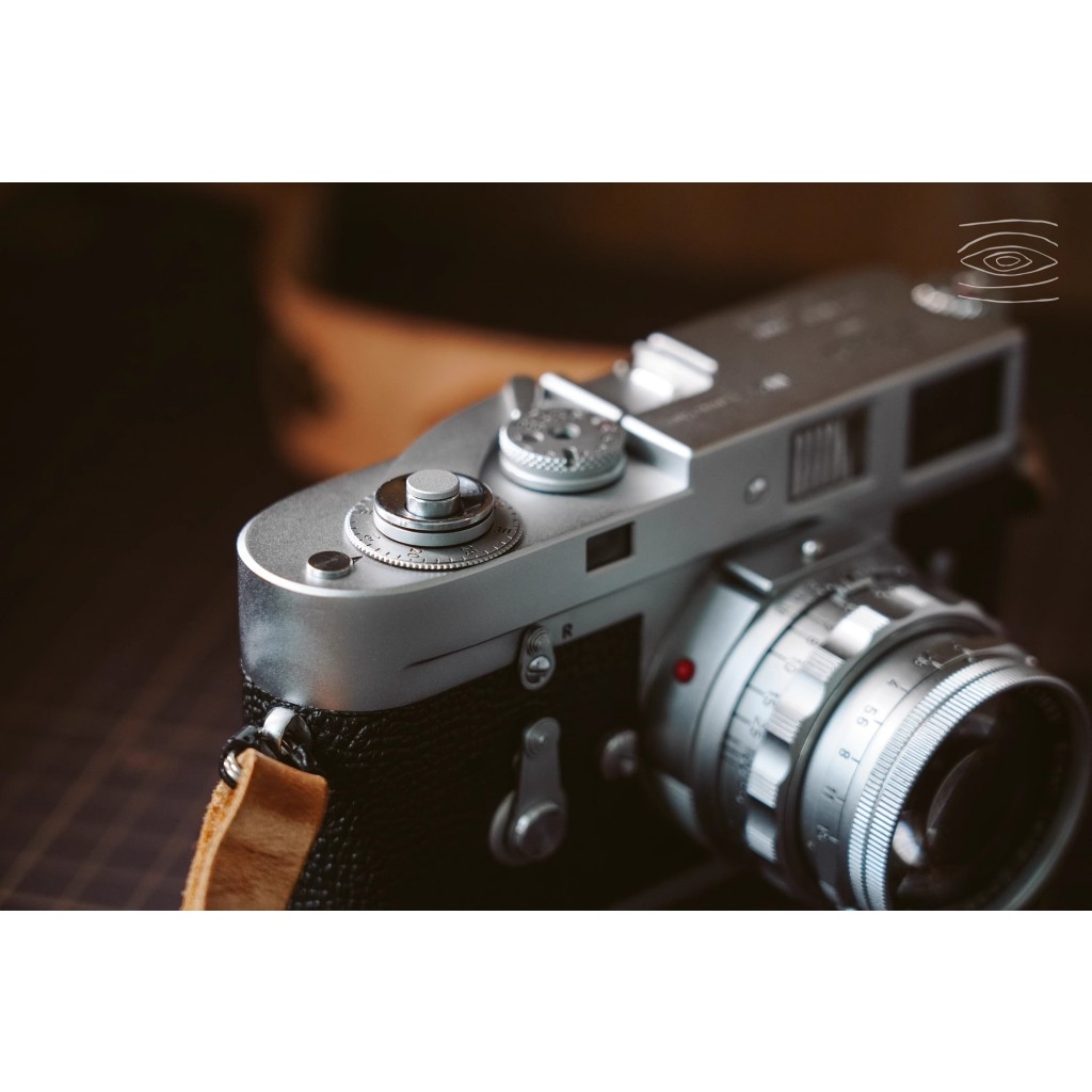 Yuwood Original 7 มม.มินิทองแดงบริสุทธิ์ปุ่มชัตเตอร์กล้อง Minimalist Anti-accidental Touch Universal สําหรับ Fuji และ Leica
