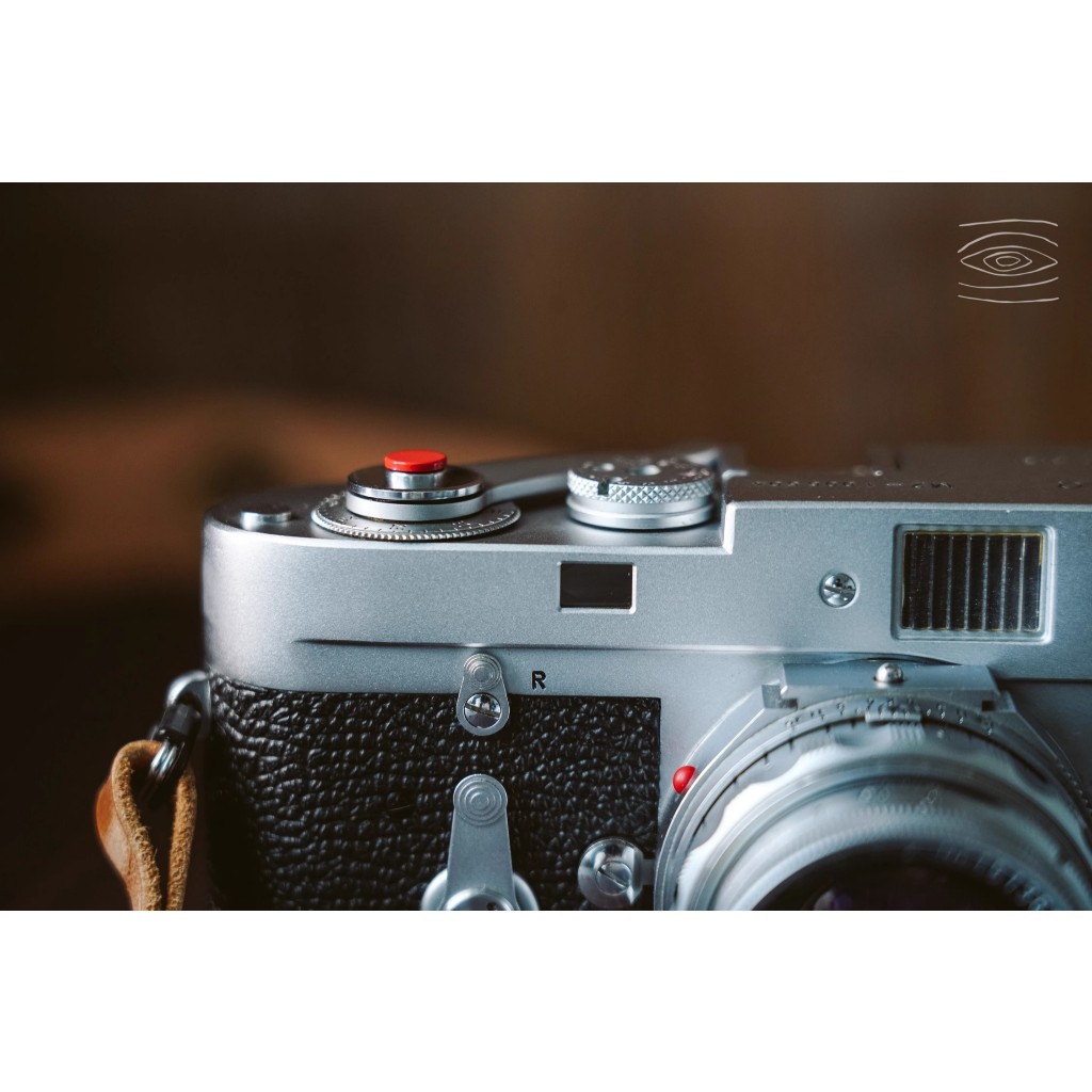 Yuwood Original 7 มม.มินิทองแดงบริสุทธิ์ปุ่มชัตเตอร์กล้อง Minimalist Anti-accidental Touch Universal สําหรับ Fuji และ Leica