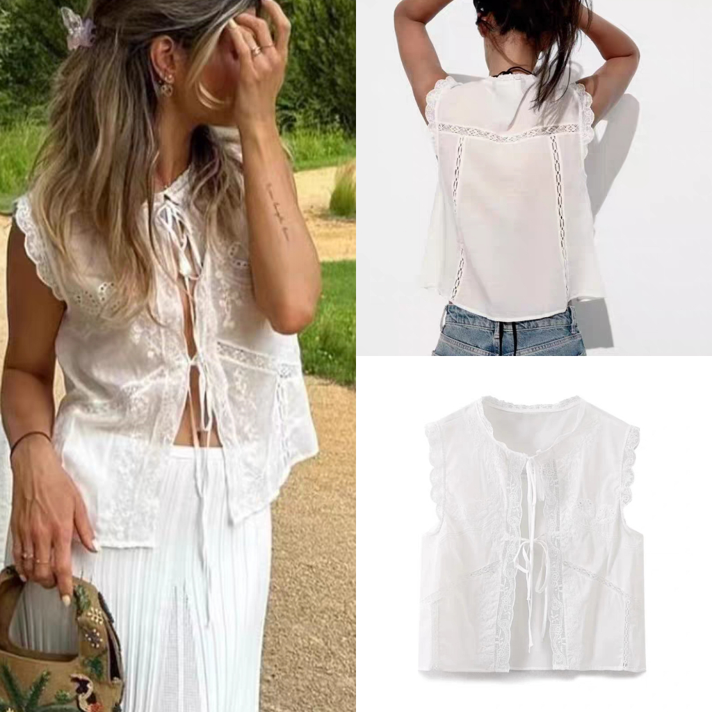 Qunz Fashion เย ็ บปักถักร ้ อยอเนกประสงค ์ Vest 3817