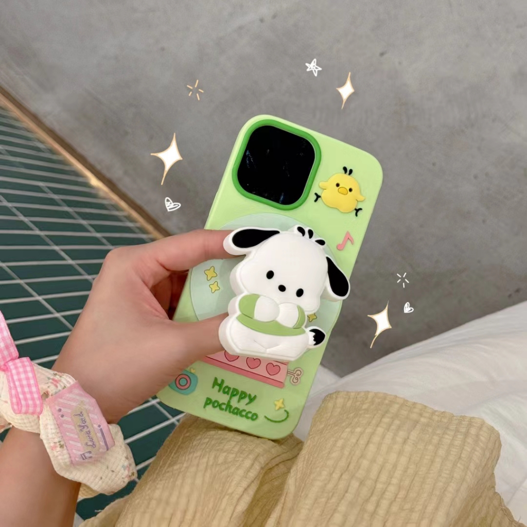 สําหรับ Iphone 11 12 13 14 15 16 Pro max mini 3D การ์ตูน รูปที่ 3