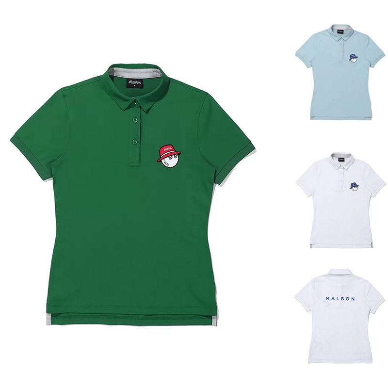 ฤดูร้อนใหม่ผู้หญิงเสื้อโปโลแขนสั้นเสื้อกอล์ฟปกสลิมฟิตแห้งเร็วยืดหยุ่นสบายต่อการระบายอากาศทั้งหมดแฟชั่นกีฬาสันทนาการกลางแจ้งย์