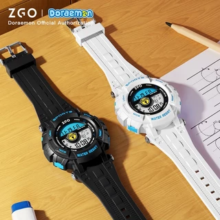 【ลิขสิทธิ์แท้】ZGO x นาฬิกาโดเรม่อน นาฬิกาเด็ก กันน้ำได้ 100% นาฬิกาปลุก ของขวัญวันเกิด 8905