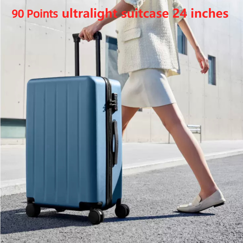 Xiaomi 90 Points กระเป๋าเดินทาง 79.9 ซม. PC นักเรียน แข็งแรง ทนทาน กระเป๋าเดินทางล้อลาก 79.9 ซม. น้ําหนักเบาพิเศษ 20 inches 24 inches 26 inches
