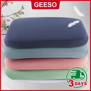 GEESO เบาะรองนั่ง พร้อมเชือกคล้องเก้าอี้ นุ่มสบาย นุ่ม นั่งส…