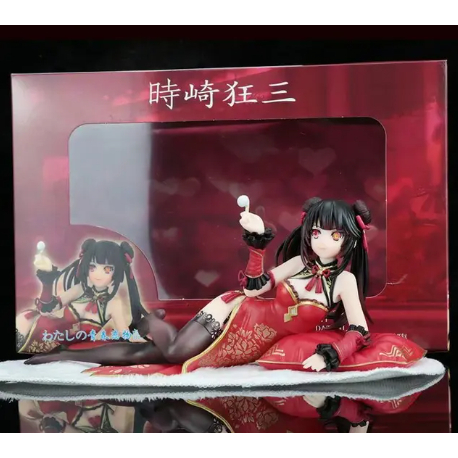 ฟิกเกอร์ PVC อนิเมะ DATE A LIVE Tokisaki Kurumi QipaoSleeping Ver.Beautiful Girl ขนาด 20 ซม. ของเล่นสําหรับเด็ก