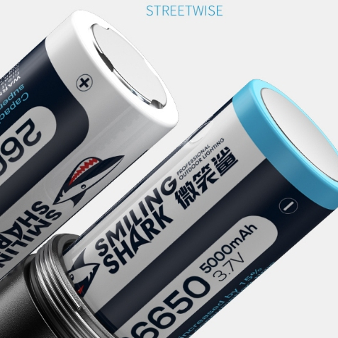 Smiling Shark SD7009 ไฟฉาย M80 10000 Lumens ซูมได้ กันน้ํา ชาร์จ USB สําหรับตั้งแคมป์ เดินป่า ล่าสัตว์ — صورة 8