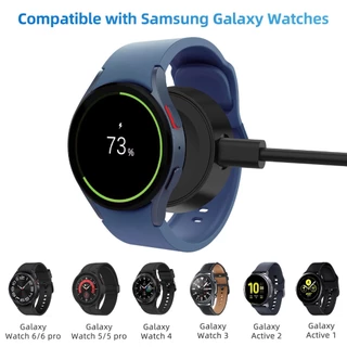 2 in 1 Fast Charging Dock สําหรับ Samsung Galaxy Watch 7/6/5/4/3/Galaxy Active 2/1 แยกแท่นชาร์จ + สายชาร์จ Typec อินเทอร์เฟซ Type-c พกพาสะดวก