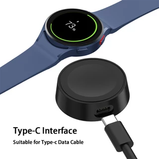 2 in 1 Fast Charging Dock สําหรับ Samsung Galaxy Watch 7/6/5/4/3/Galaxy Active 2/1 แยกแท่นชาร์จ + สายชาร์จ Typec อินเทอร์เฟซ Type-c พกพาสะดวก