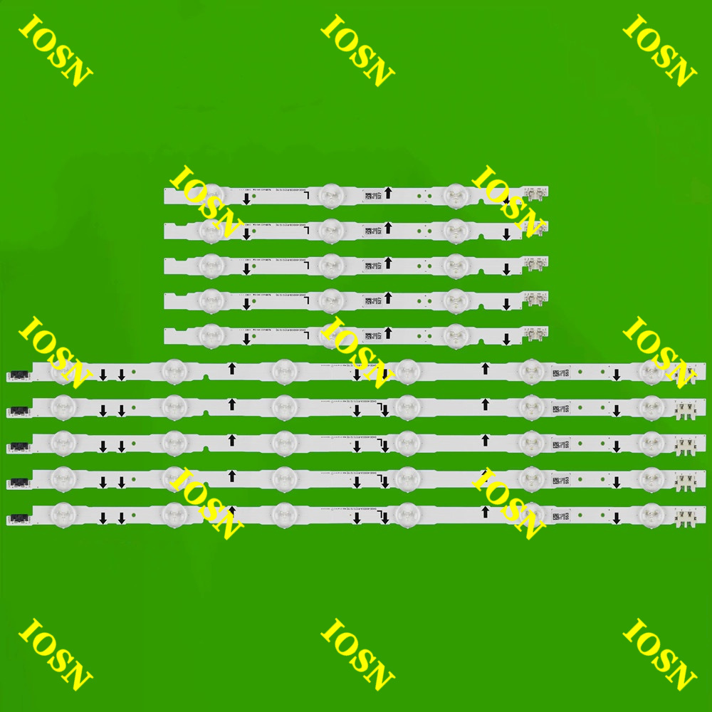 SAMSUNG ใหม่ 10PCS LED Strip UA40J5500AK UA40H5142AR UA40H5500AR UA40H5100AR UA40J5505AK D4GE-400DCA