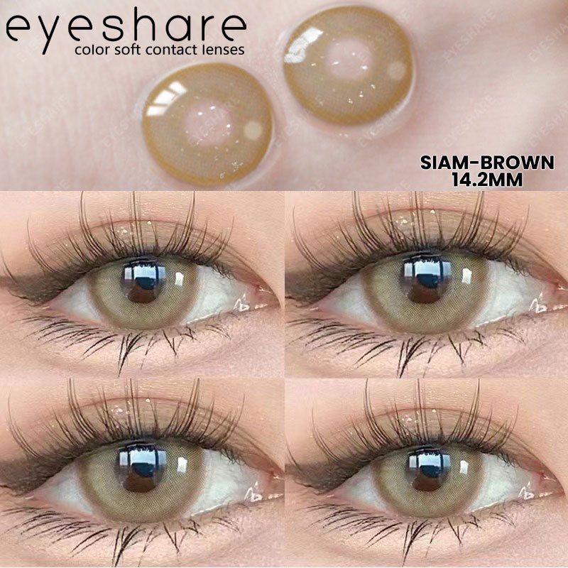 Eyeshare (COD) คอนแทคเลนส์ SIAM Kawaii สําหรับแต่งหน้า จํานวน 1 คู่