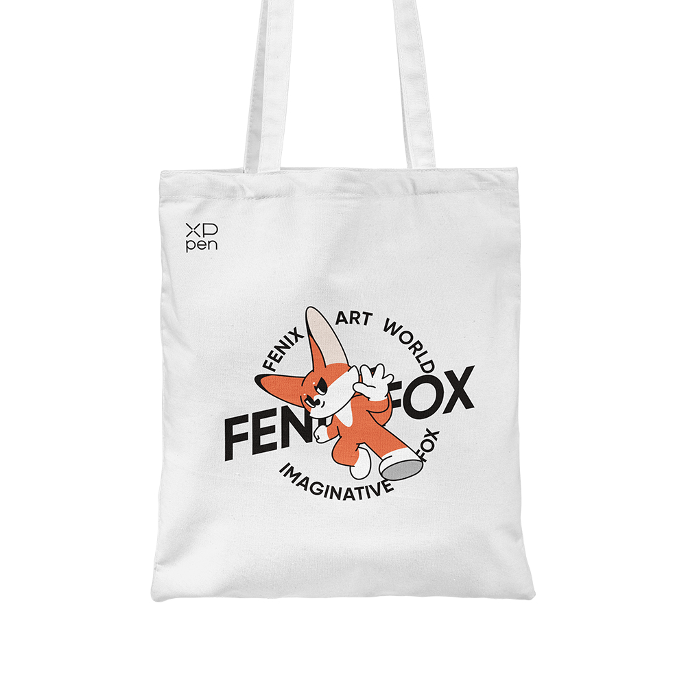 XPPen ACB02 กระเป๋าผ้าแคนวาสสําหรับเด็กผู้หญิงและเด็กชาย