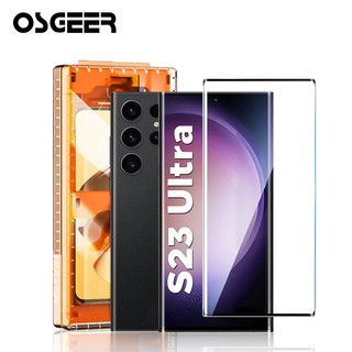OSGEER ไม่ใช่กระจกนิรภัยสําหรับ Samsung Galaxy S26 S25 S24 S23 S22 Ultra S26+ S25+ S24+ S23+ S22+ Plus ป้องกันหน้าจอฟิล์ม S24 Ultra กระจกป้องกัน