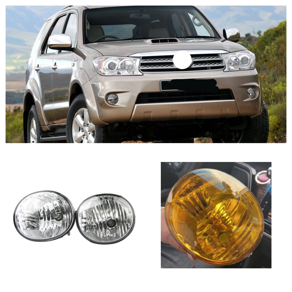 ไฟตัดหมอกกันชนหน้ารถยนต์สําหรับ โตโยต้า ฟอร์จูนเนอร์ Toyota Fortuner 2012 2013 2014 2015 ไฟตัดหมอกกันชนรถยนต์ ไฟ
