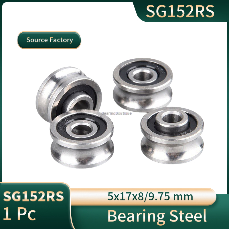 SG15 5 *17 *8/9.75 มม . แบริ ่ งเหล ็ กแบริ ่ งคุณภาพสูง U-groove guide rail แบริ ่ ง