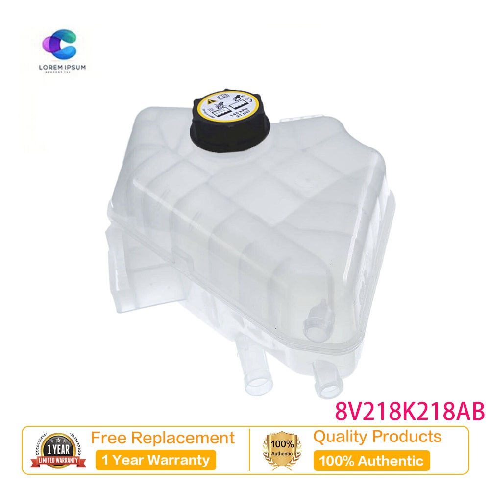 ถังน้ําหล่อเย็นเครื่องยนต์ Coolant ถังขยายสําหรับ Ford B-Max Ecosport Fiesta VI 8V218K218AB 1513111