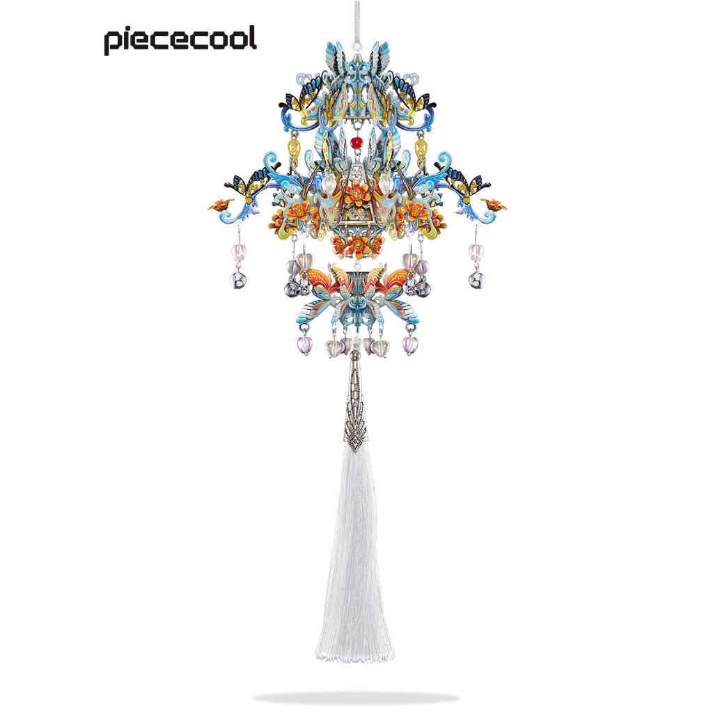 Piececool 3D ปริศนาโลหะสําหรับผู้ใหญ่ชุดประกอบจีนท้าทายของขวัญที่ดีที่สุด DIY หัตถกรรมตกแต่งบ้าน