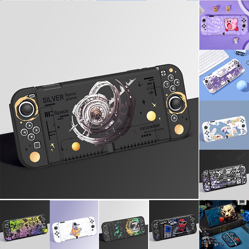 เคสป้องกัน TPU แบบนิ่ม สําหรับ Nintendo Switch Oled